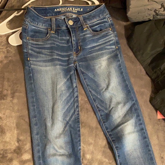 AE super stretch skinny jeans 0 x-long - Picture 2 of 3